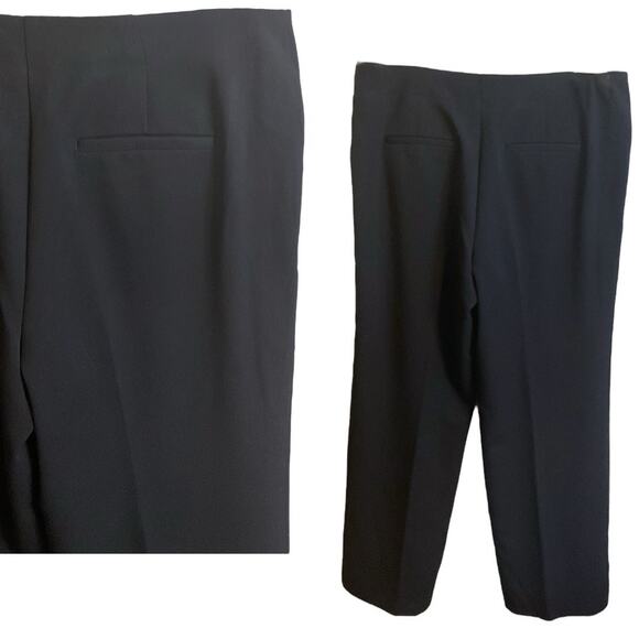 Chico's Dress Pants Women's Size 1 (0-2) Black High Rise Career Casual Stretch - Picture 5 of 9
